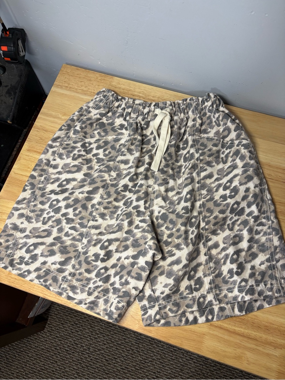 NWT XS Aerie Cake Batter Leopard Shorts